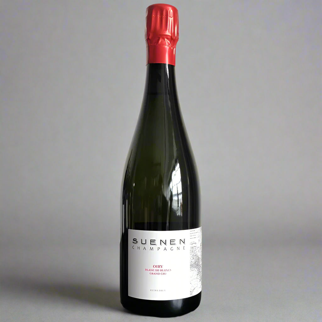 Aurélien Suenen Oiry Blanc de Blancs – Grand Cru Champagne from Oiry, crafted from 45-year-old Chardonnay vines, aged in stainless steel &amp; oak, with citrus, stone fruit, and a crisp, mineral finish.